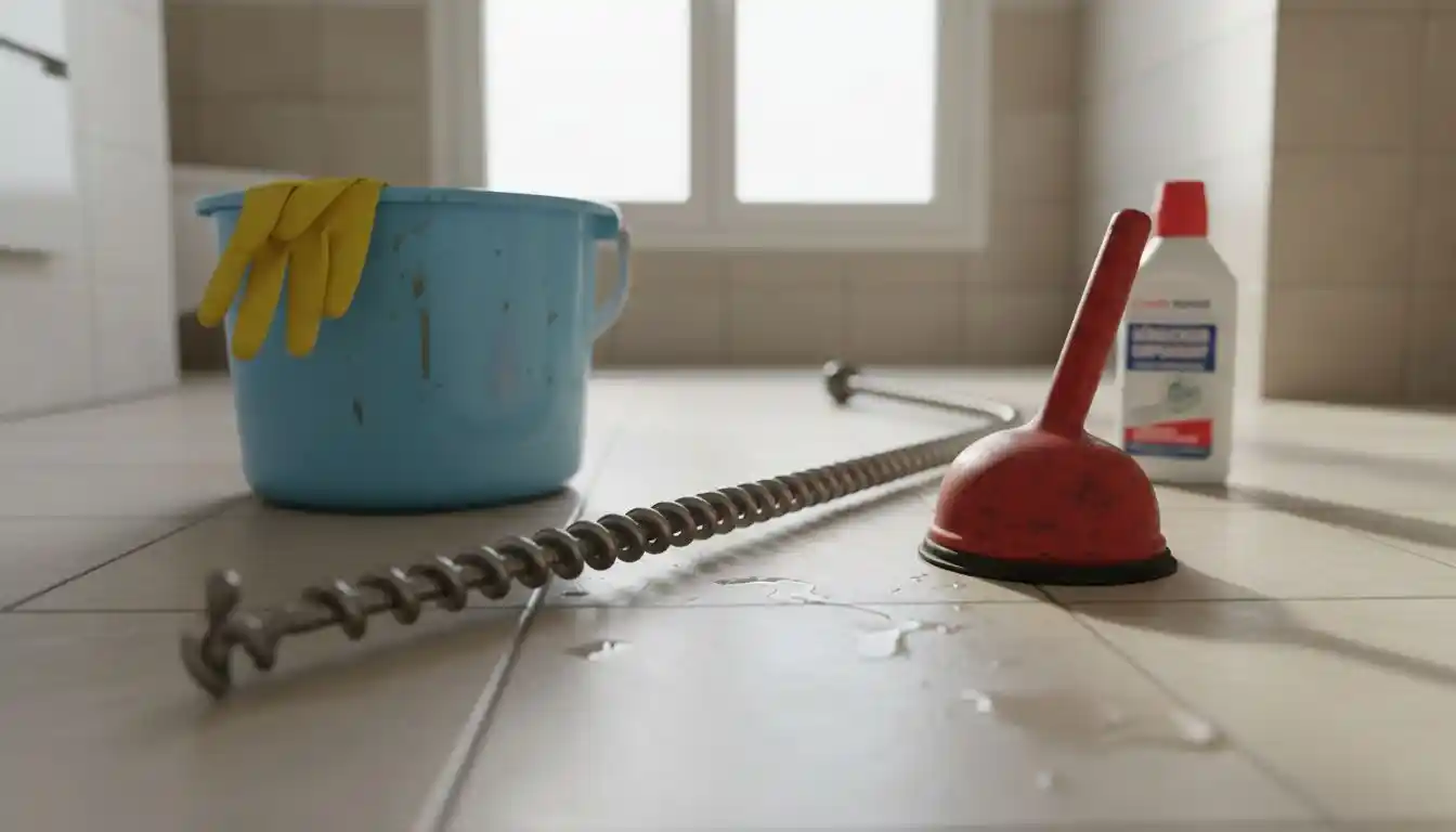 Les indispensables pour venir à bout d’une canalisation bouchée dans la salle de bain