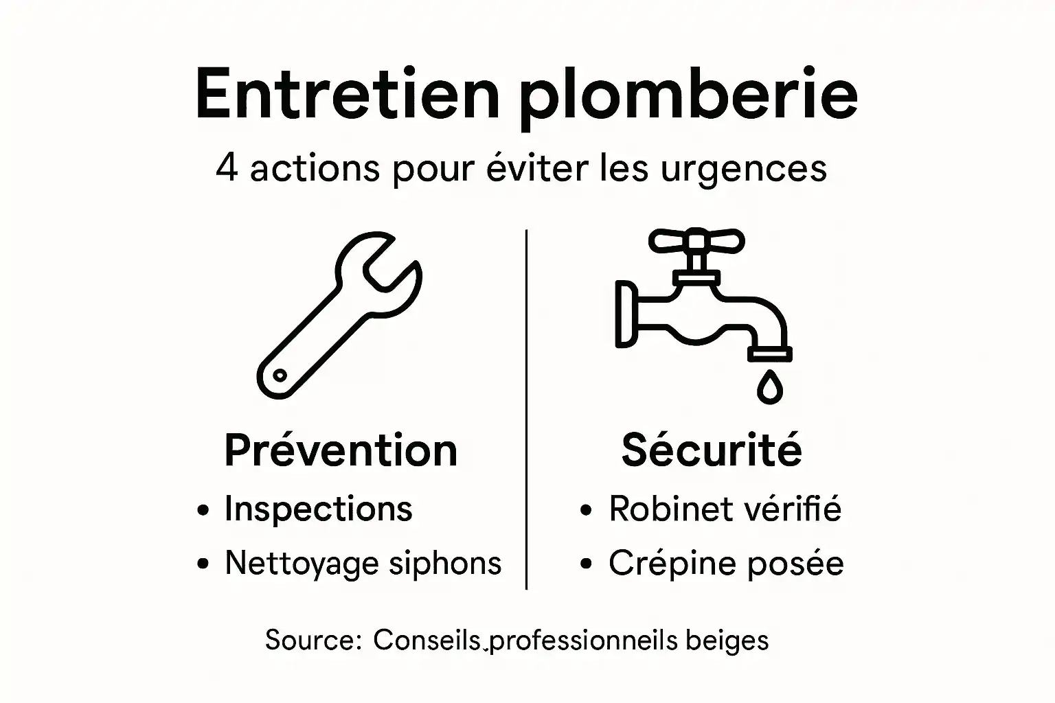 Astuces incontournables pour bien entretenir sa plomberie : l’infographie à ne pas manquer