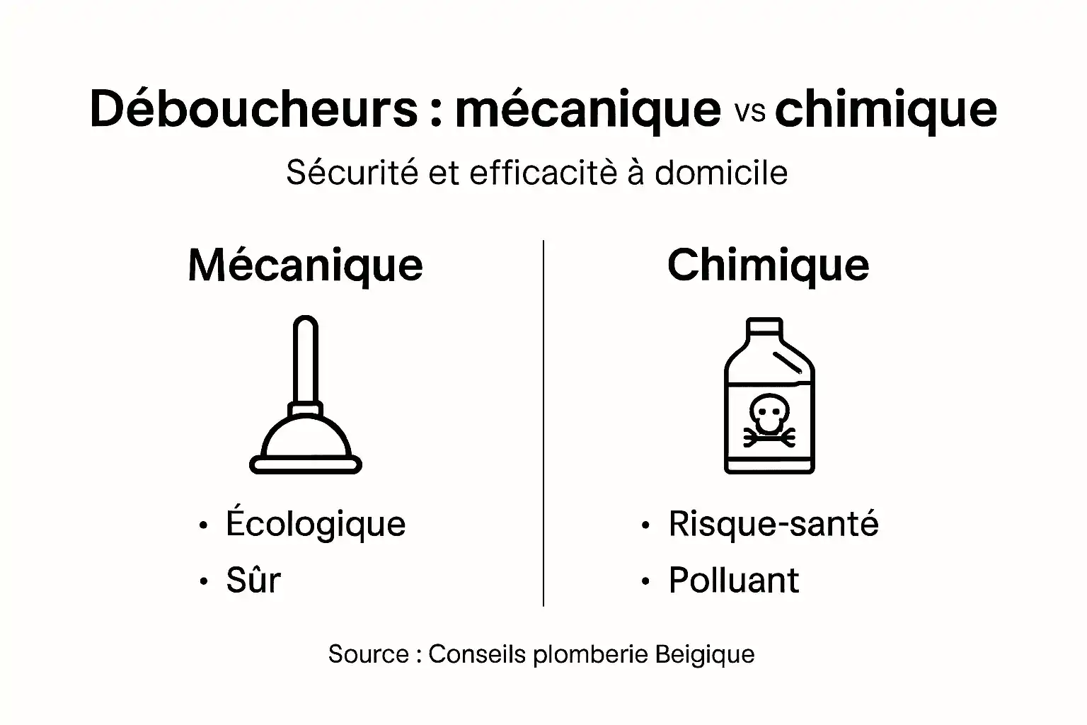 Infographie : mécanique vs chimie – le match comparatif