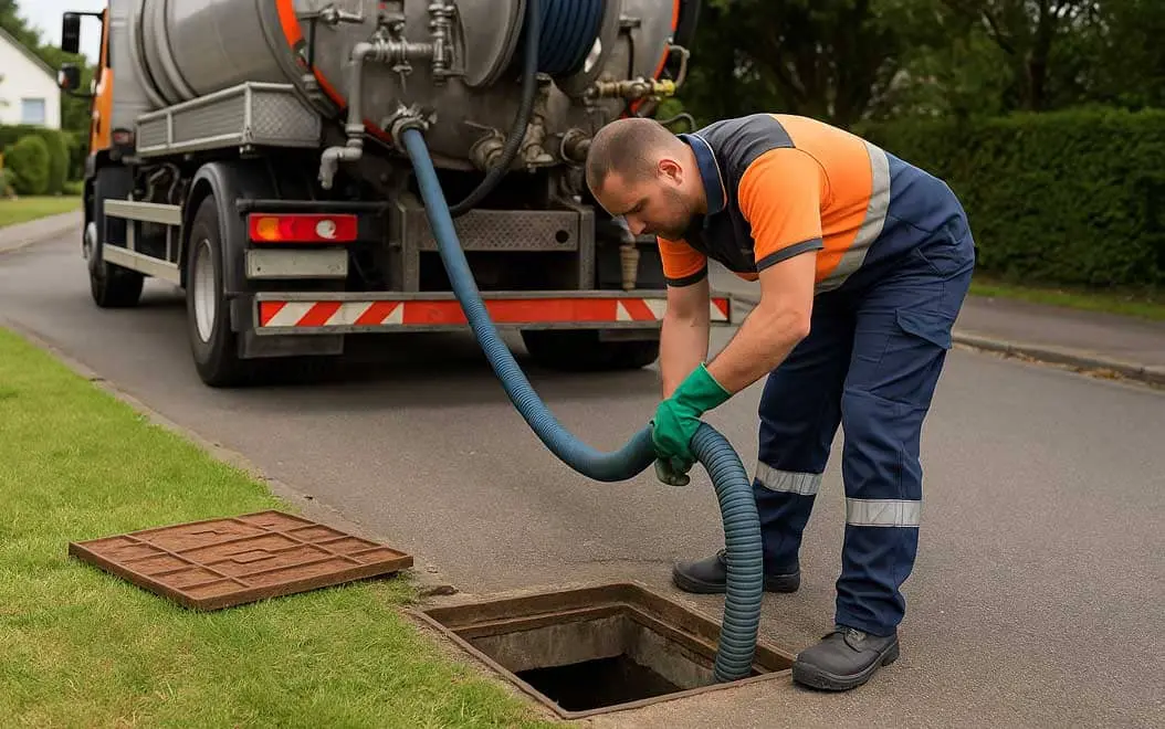 Vidangeur de fosse septique en
                            intervention rapide dans la Province Luxembourg